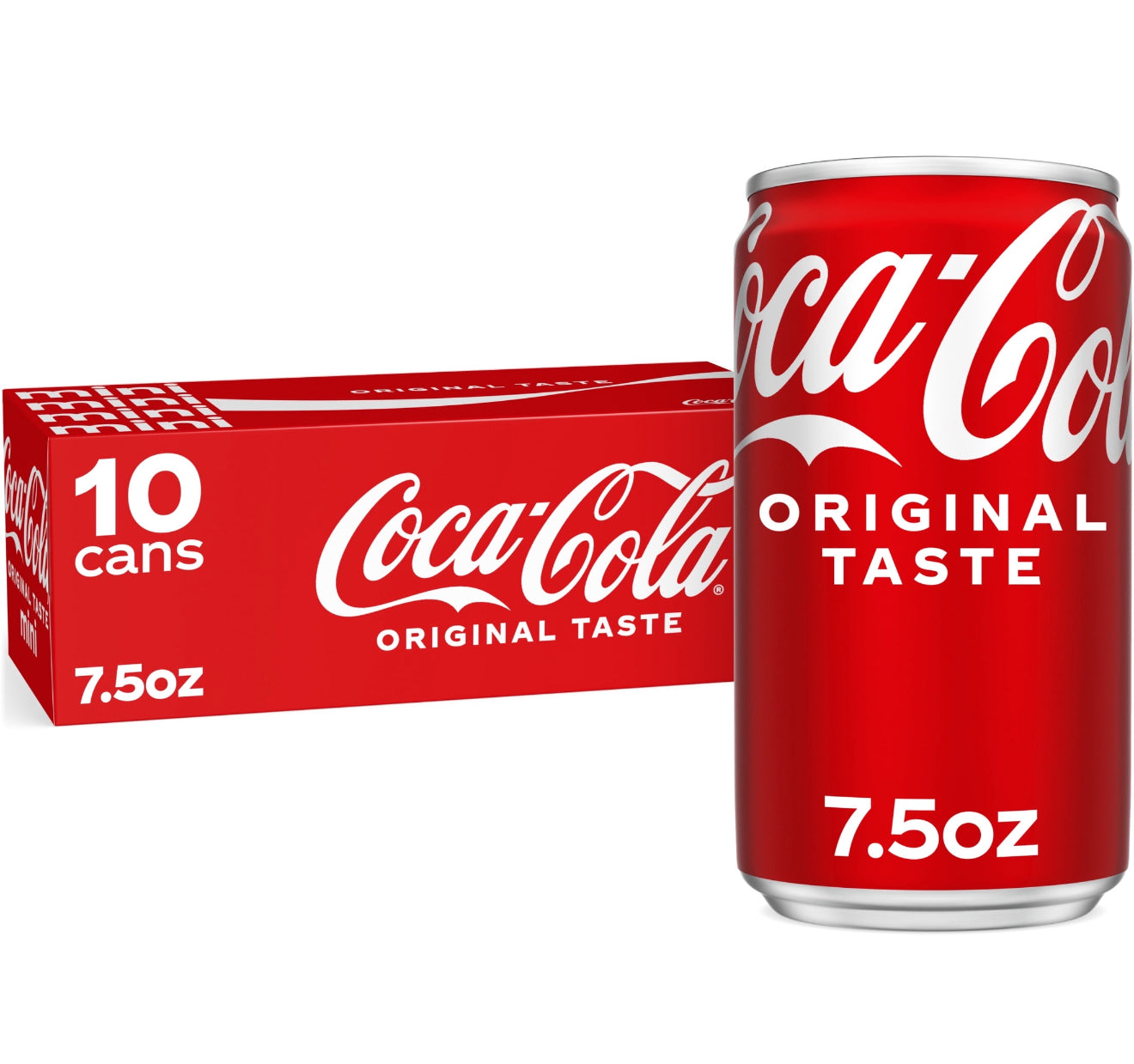 Mini Coca-Cola – 10 Pack (7.5 fl oz Cans)