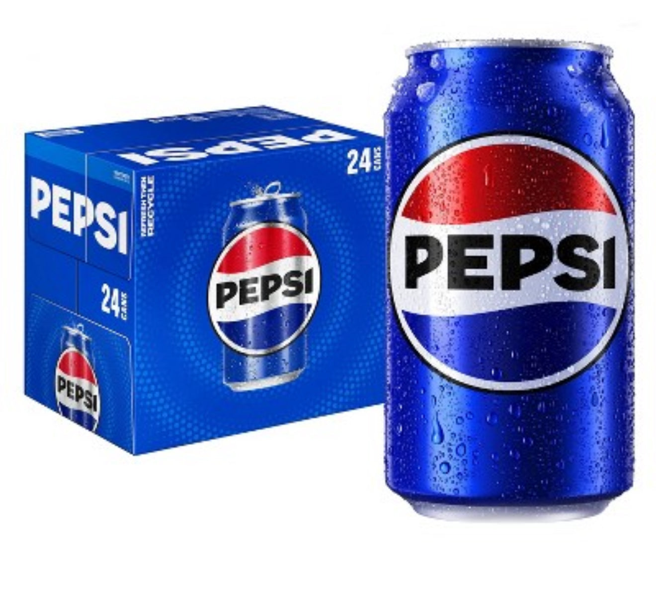 Pepsi – 24 Pack (12 fl oz Cans)