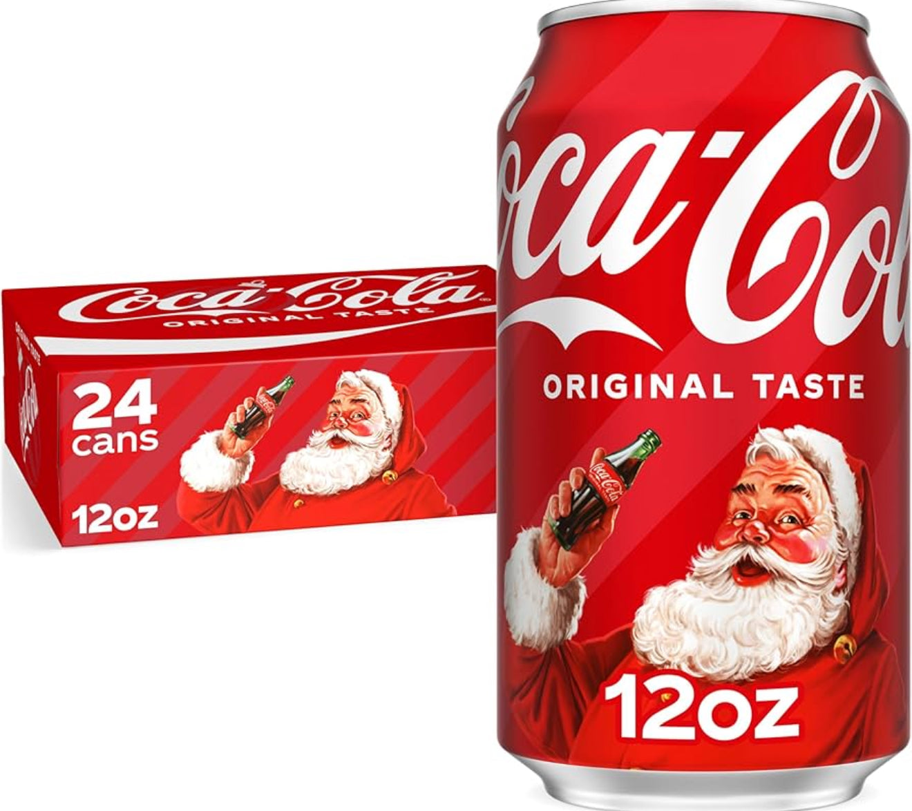 Coca-Cola Original Taste – 24 Pack (12 fl oz Cans)