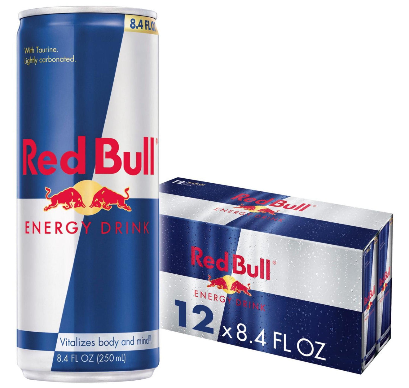 Red Bull Energy Drink – 12 Pack (8.4 fl oz Cans)