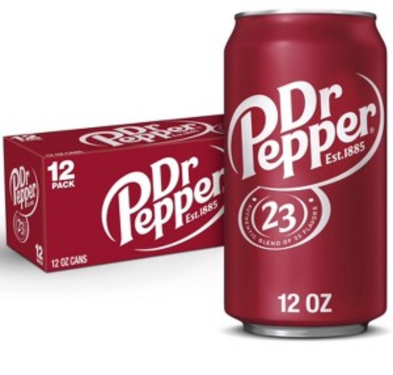 Dr Pepper – 12 Pack (12 fl oz Cans)